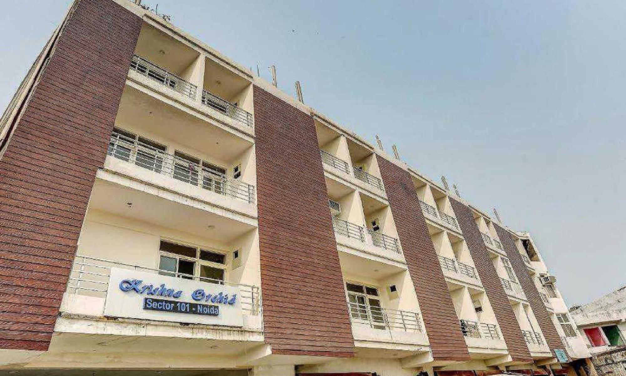 Hotel O Krishna Orchid Near Noida Sector 81 Metro Station Exterior photo